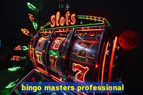 bingo masters professional