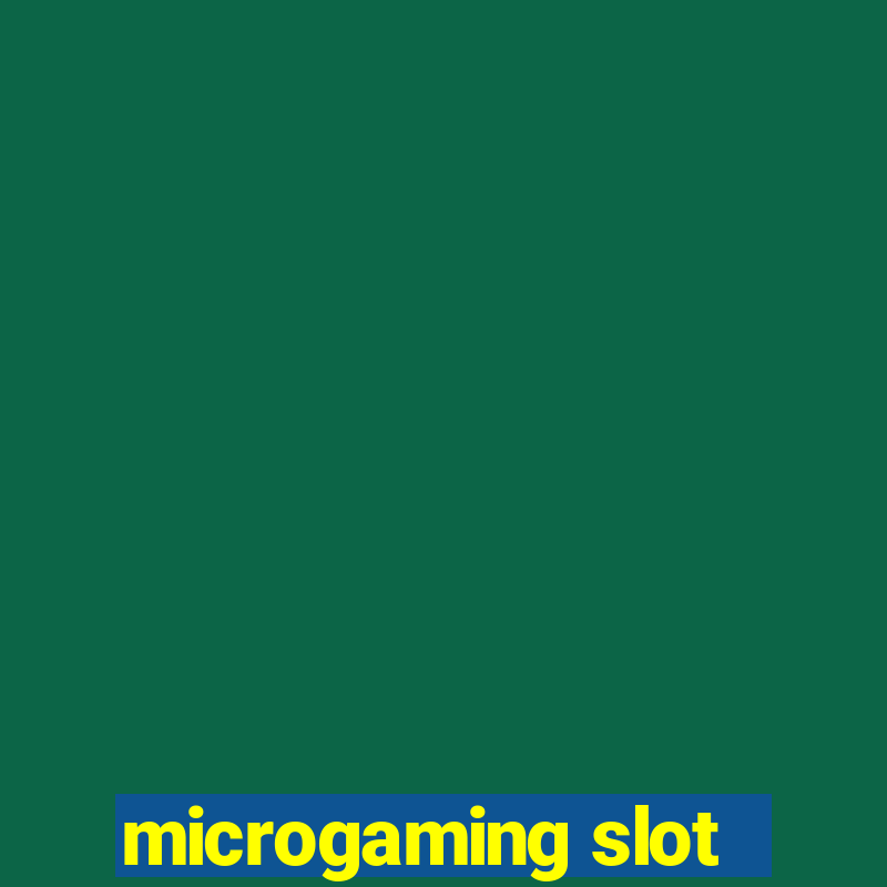 microgaming slot