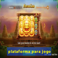 plataforma para jogo