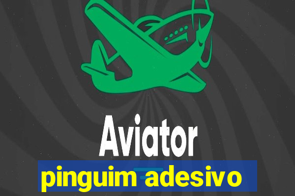 pinguim adesivo