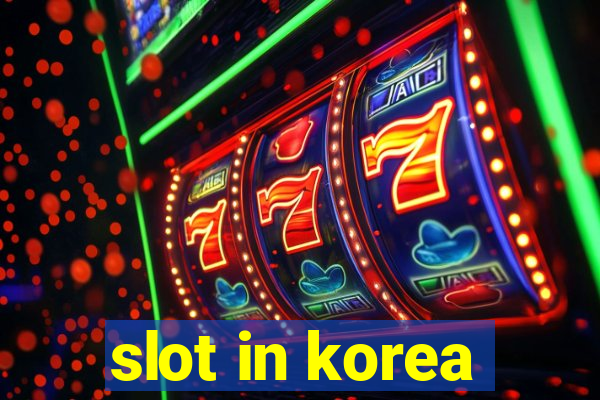 slot in korea