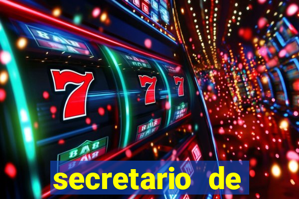 secretario de esporte salario