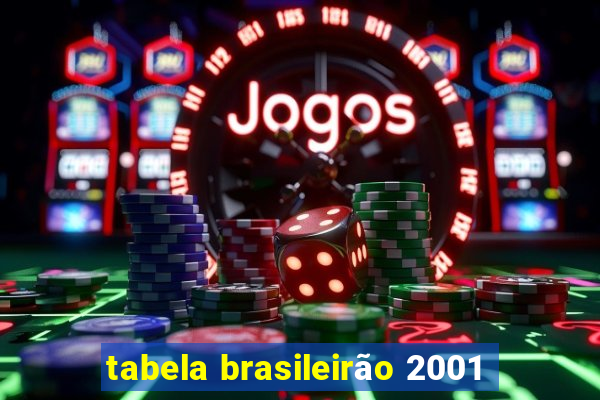 tabela brasileirão 2001