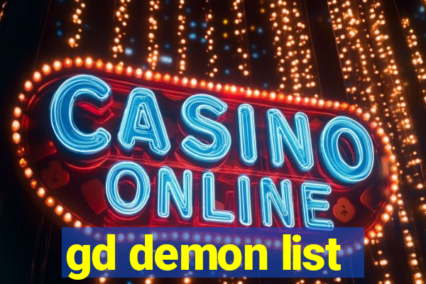 gd demon list