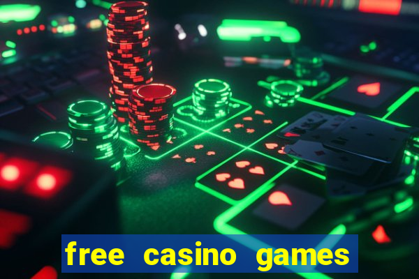 free casino games and slots