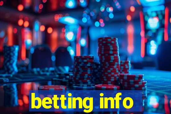 betting info