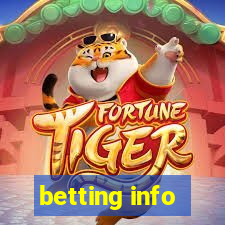 betting info