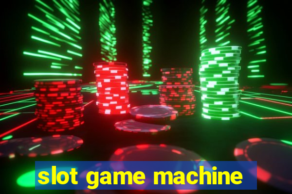 slot game machine