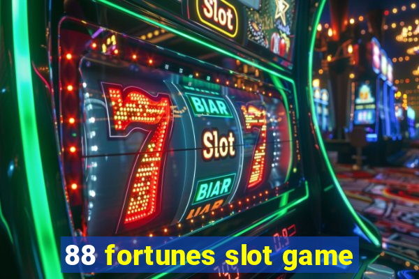 88 fortunes slot game