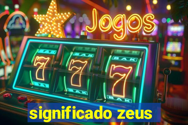 significado zeus