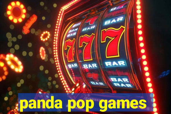 panda pop games