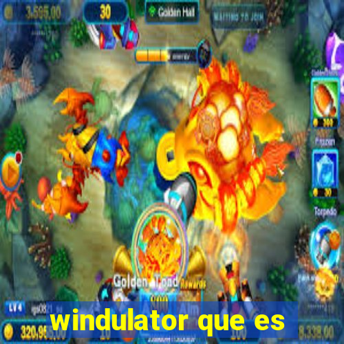 windulator que es