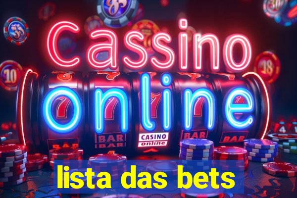 lista das bets