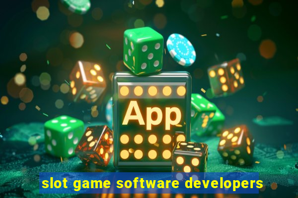 slot game software developers