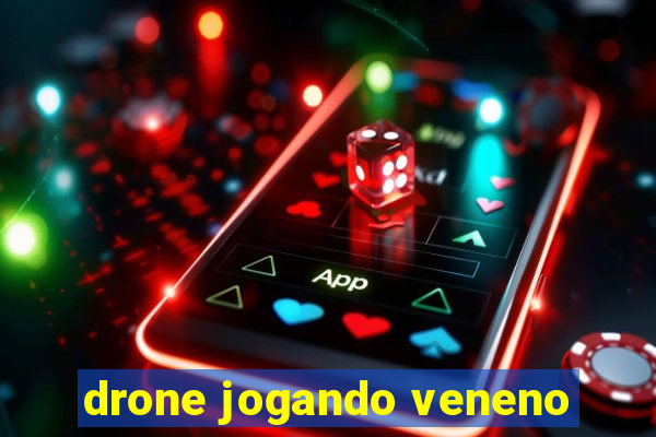 drone jogando veneno