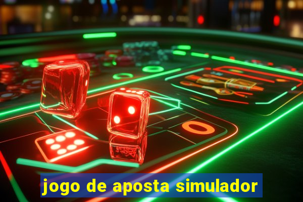 jogo de aposta simulador