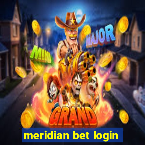 meridian bet login