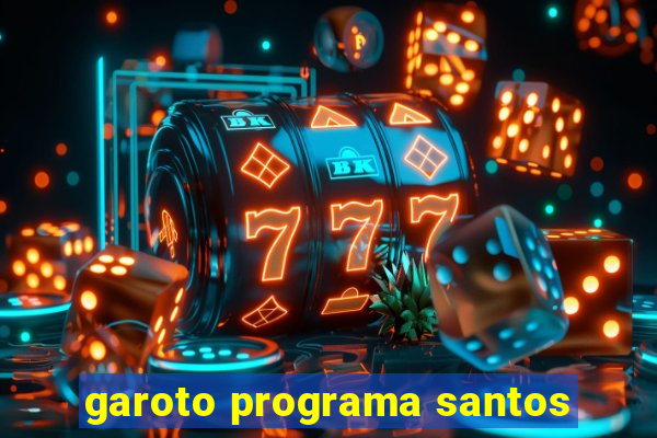 garoto programa santos