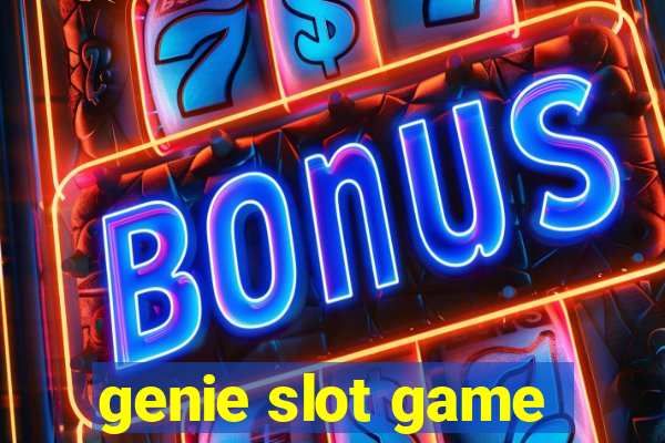 genie slot game