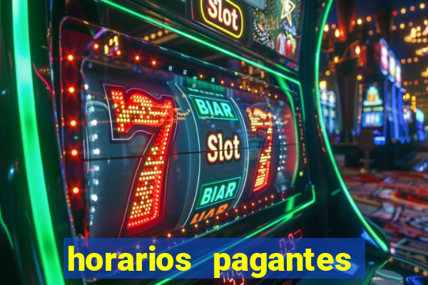 horarios pagantes pg slots