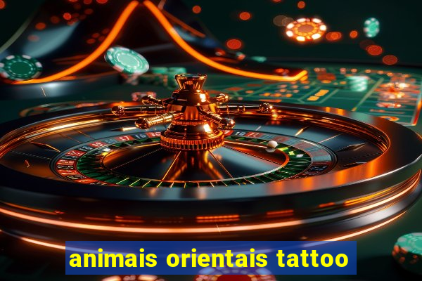 animais orientais tattoo