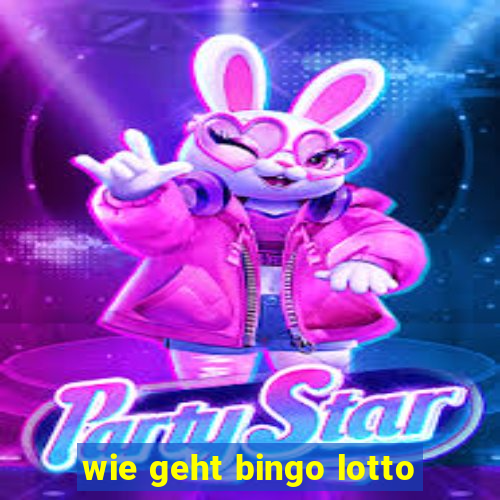 wie geht bingo lotto