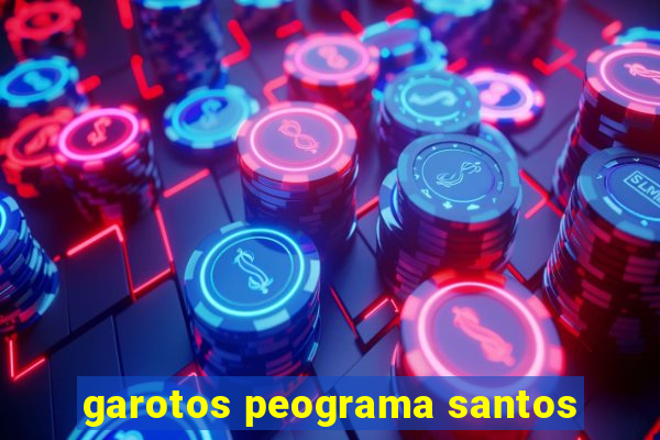 garotos peograma santos