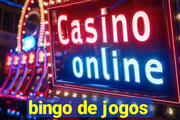 bingo de jogos