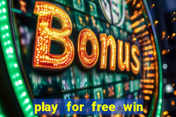 play for free win for real bingo