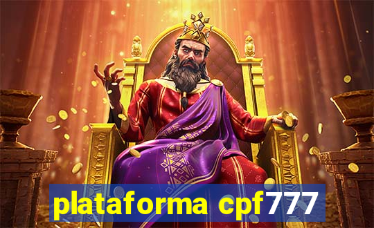 plataforma cpf777