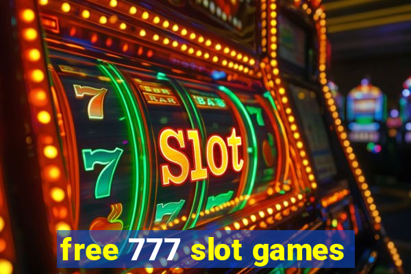 free 777 slot games