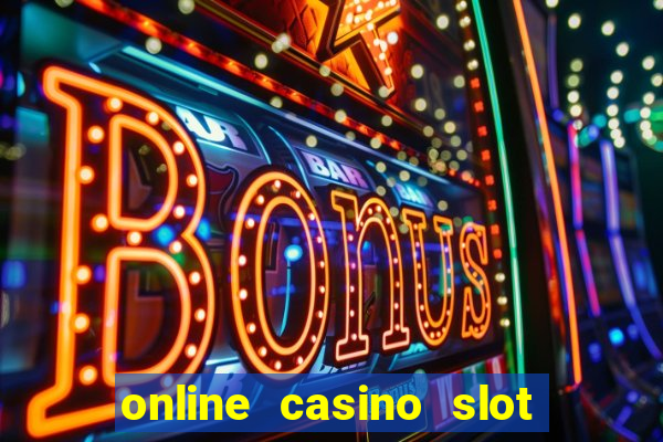 online casino slot machines real money