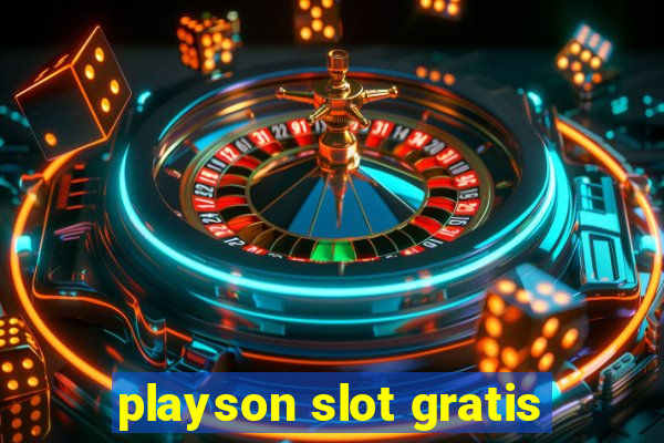 playson slot gratis