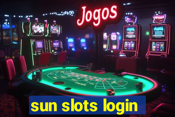 sun slots login