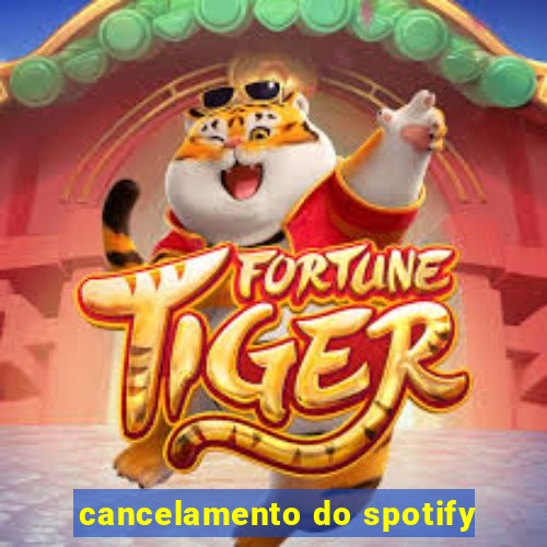 cancelamento do spotify