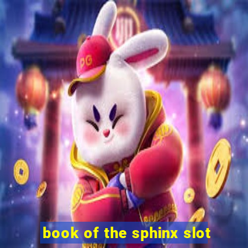 book of the sphinx slot