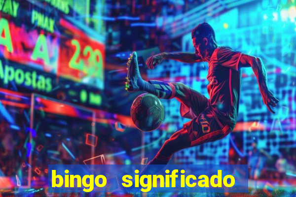 bingo significado da palavra