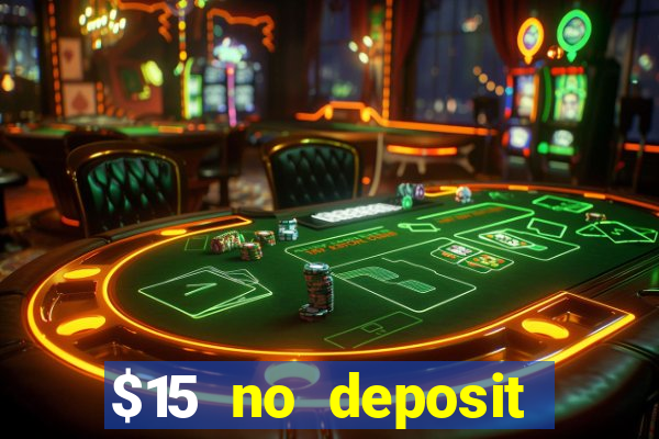 $15 no deposit mobile casino