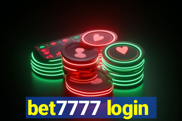 bet7777 login