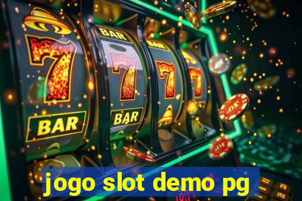 jogo slot demo pg