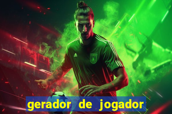 gerador de jogador de futebol