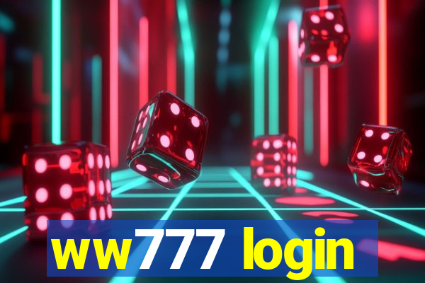 ww777 login