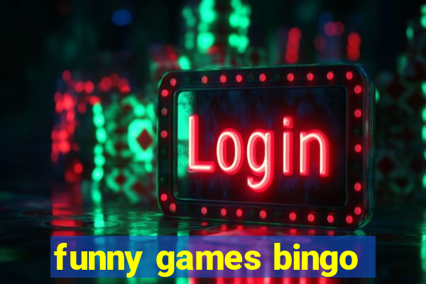 funny games bingo