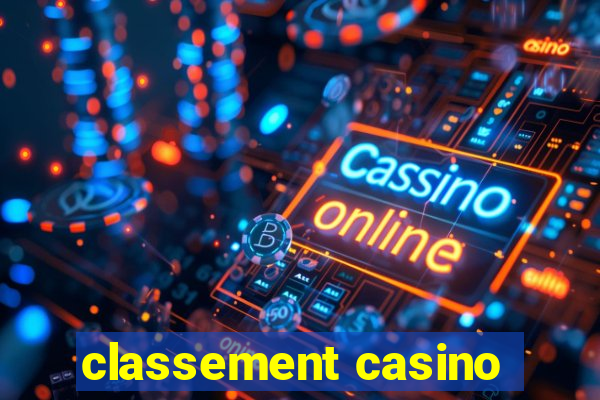 classement casino