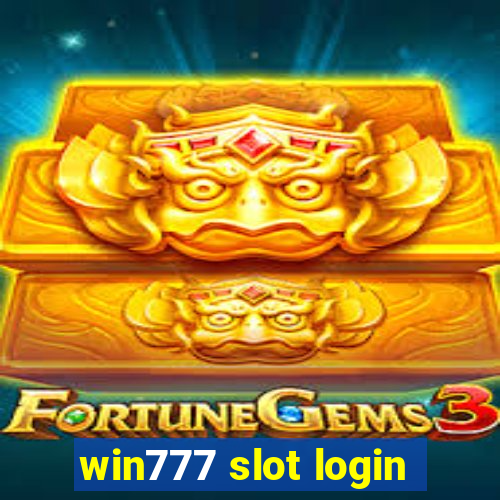 win777 slot login