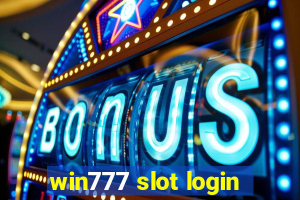 win777 slot login