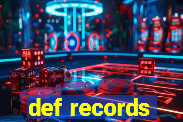 def records