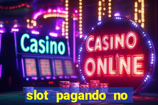 slot pagando no cadastro saque free