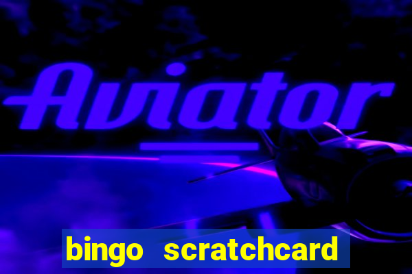 bingo scratchcard bonus game