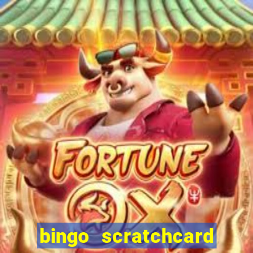 bingo scratchcard bonus game